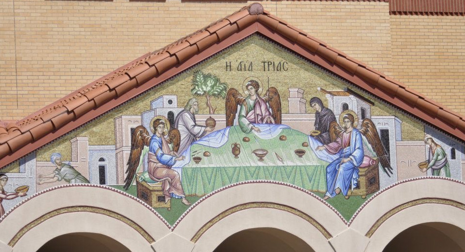 Mosaic of the Holy Trinity
